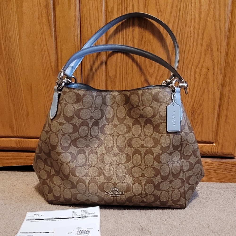 Coach Hallie shoulder Bag F80298